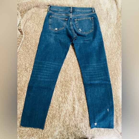 Zara Premium Demin Collection Jean with Pearls - Picture 2 of 3